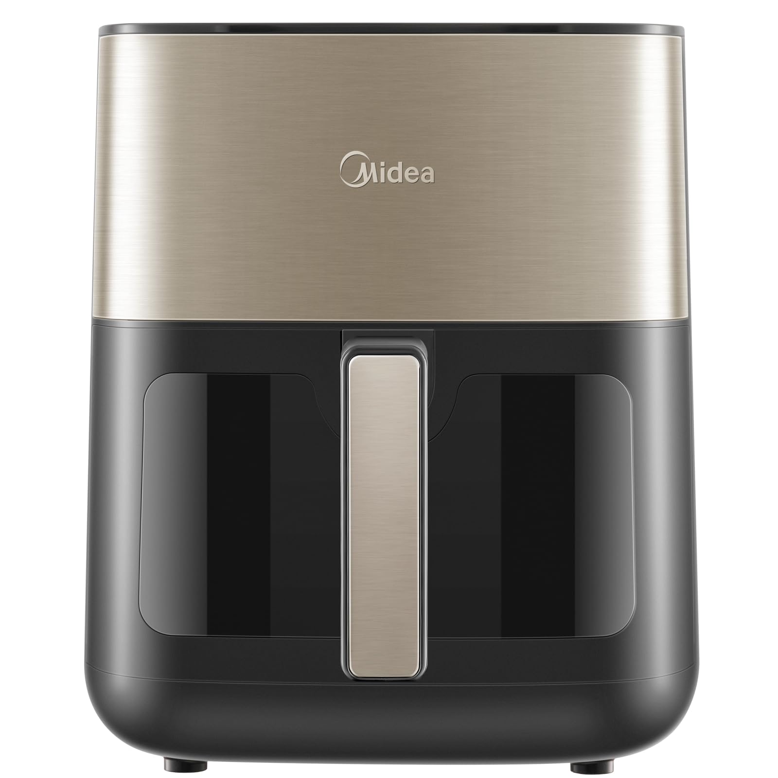 Midea Air Fryer o pojemności 6 l, z górnym i dolnym podwójnym podgrzewaczem rurowym, wyświetlaczem LED