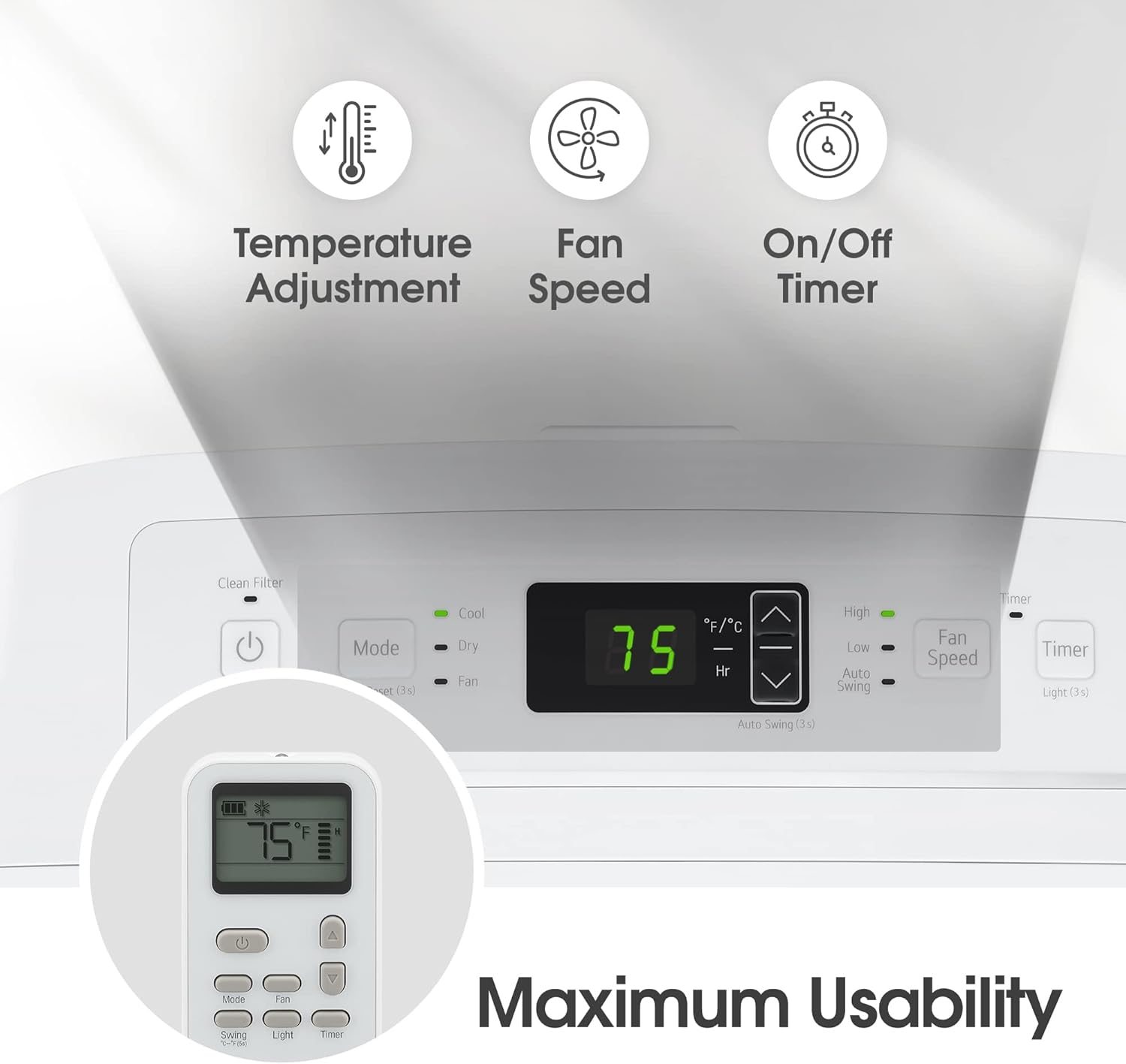 Lg 7000 Btu (Doe) / (10500 Ashrae) Portable Air Conditioners...