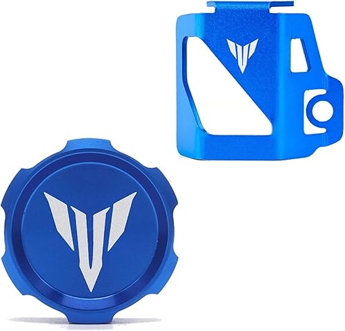Miniatura 10 de Protector de motor para motocicleta, tapa de depósito de líquido de frenos para Yamaha MT07 MT09 MT03 MT10 MT25 MT 07 09 10 FZ07 FZ09 Sliders (color