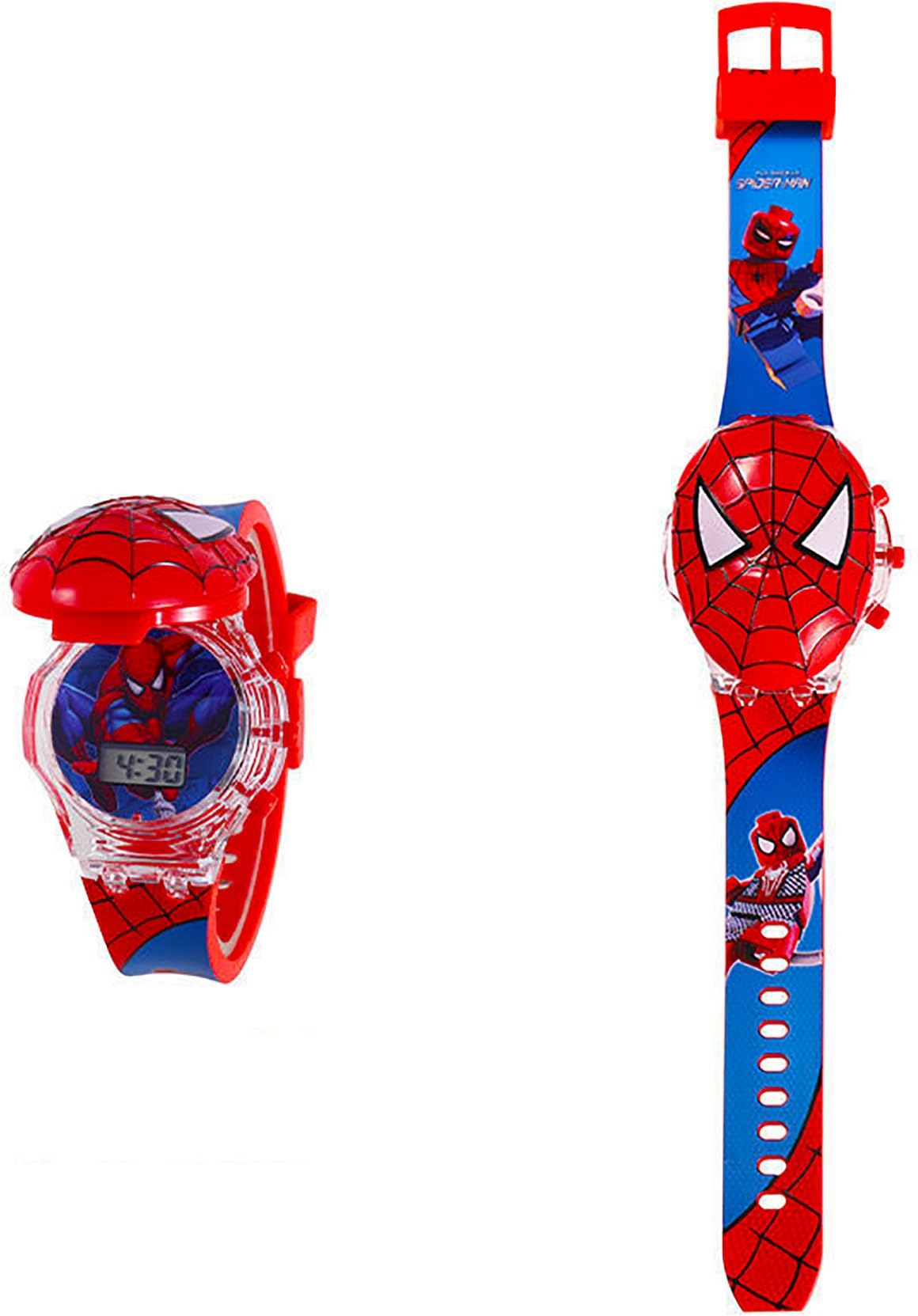 Time Up Digital Dial Superhero Cartoon Cap Cover with Music Play & Glowing Light Watch for Kids (Age:3-10 Years)-LMW-BX (Spidy-Red) (B0B1C894SB) Amazon Price History, Amazon Price Tracker