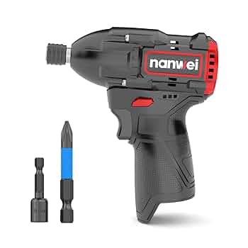 Amazon | NANWEI 12V インパクトドライバー 最大トルク120Nm