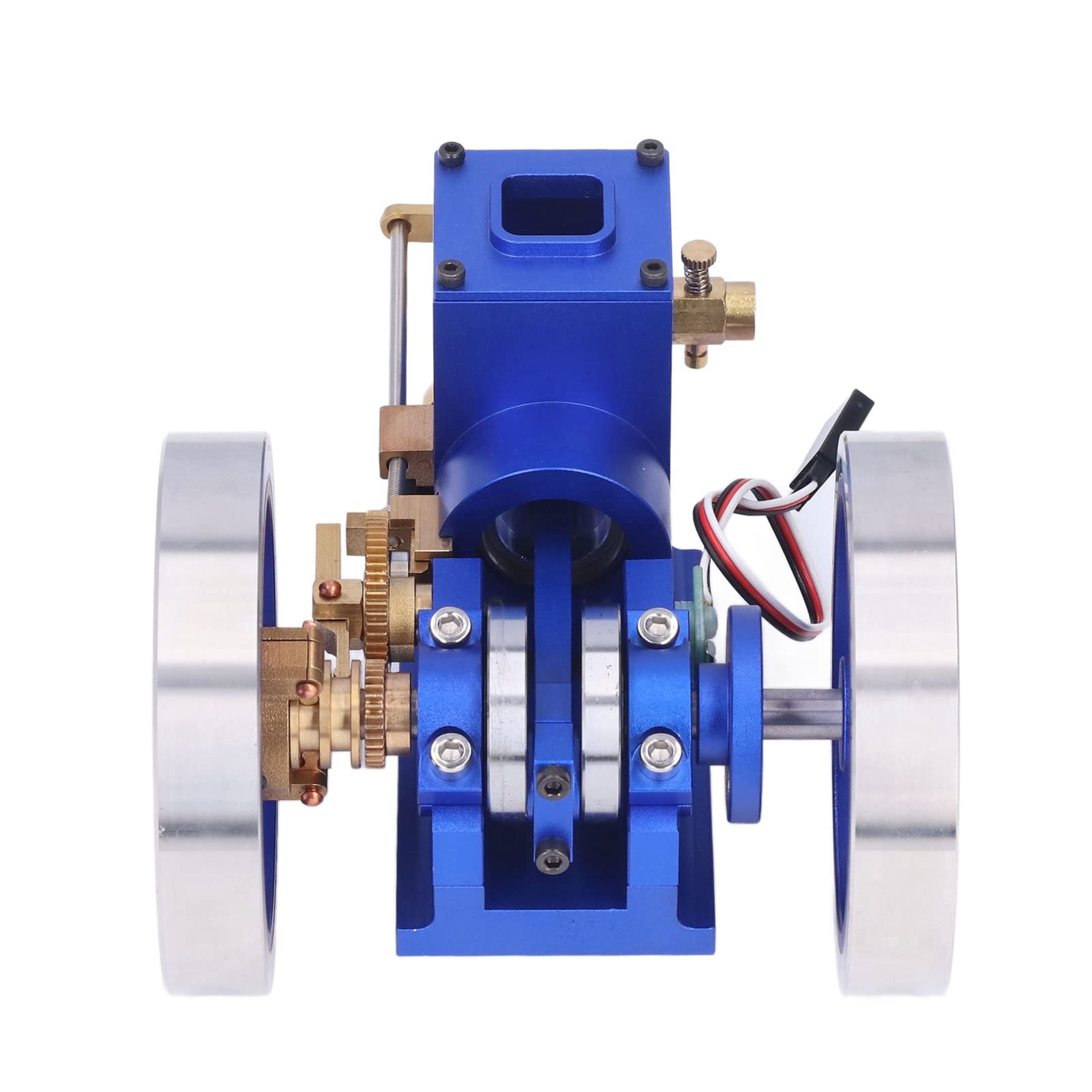 Mini kit modello di motore a combustione interna in metallo di alta precisione, set didattico STEM funzionante a gas per esperimenti di fisica per studenti, insegnanti e ap