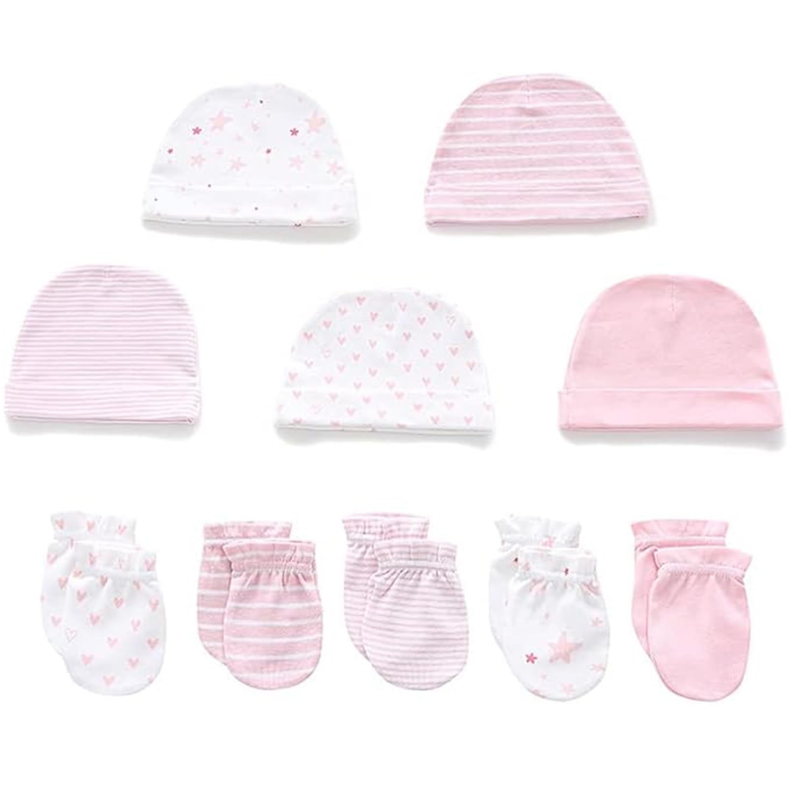 Ruliby Ropa de bebé recién nacidos y recién nacidos niños niñas esencial conjunto de accesorios