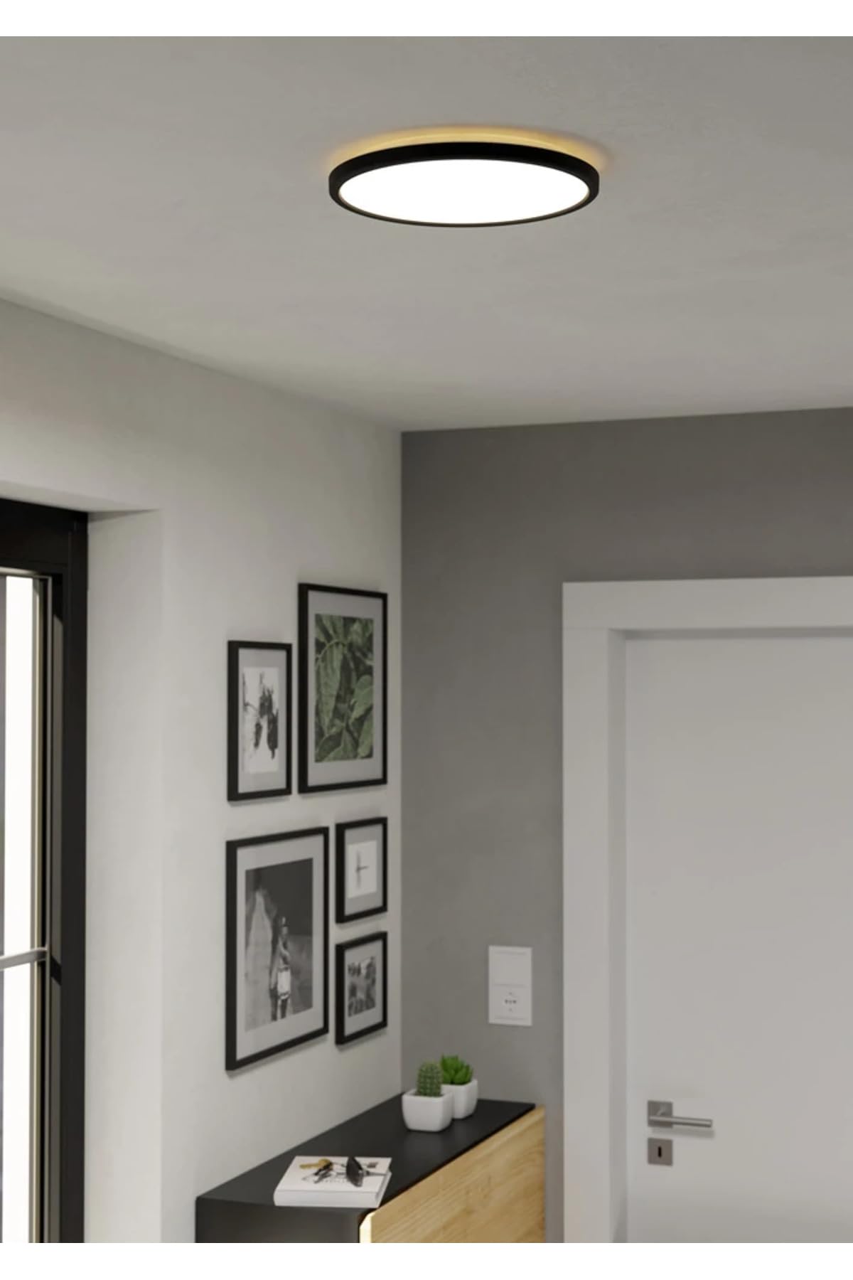 Eglo connect.z Smart Home Plafonnier LED de salle de bain Rovito-Z, ZigBee
