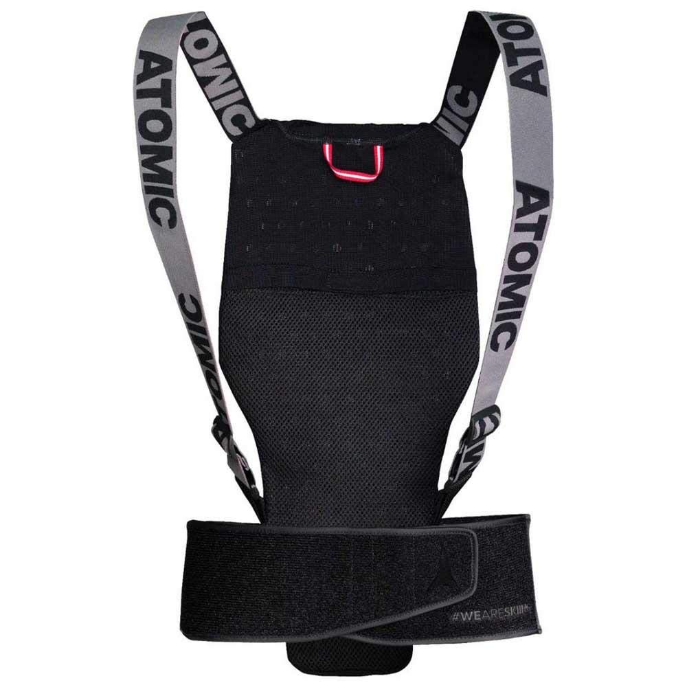 ATOMIC Live Shield Nero - Protezione dorsale in schiuma multi-density - Leggero e traspirante - Movimento illimitato