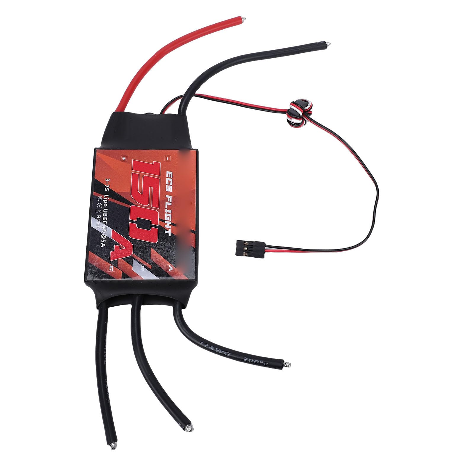 FILFEEL BLHeli_S Bezszczotkowy ESC 150A Ciągły dla 3–7S LiPo — Elektryczny Kontroler Prędkości Typu Open Source dla Stałopłatów, Quadkopterów i Dronów Wielowirnikowych
