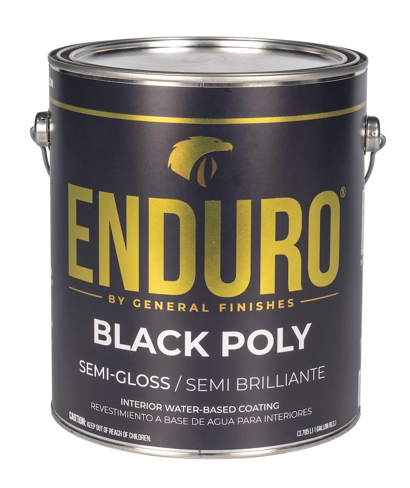 [新品未開封]BLACK PAINT 保湿WATER CREAM 100g General Finishes Water Based Black Poly, 1 Gallon, Semi Gloss