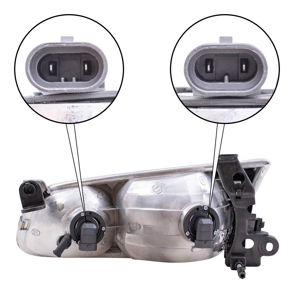 Amazon.com: Brock Replacement Passengers Headlight Headlamp Lens 