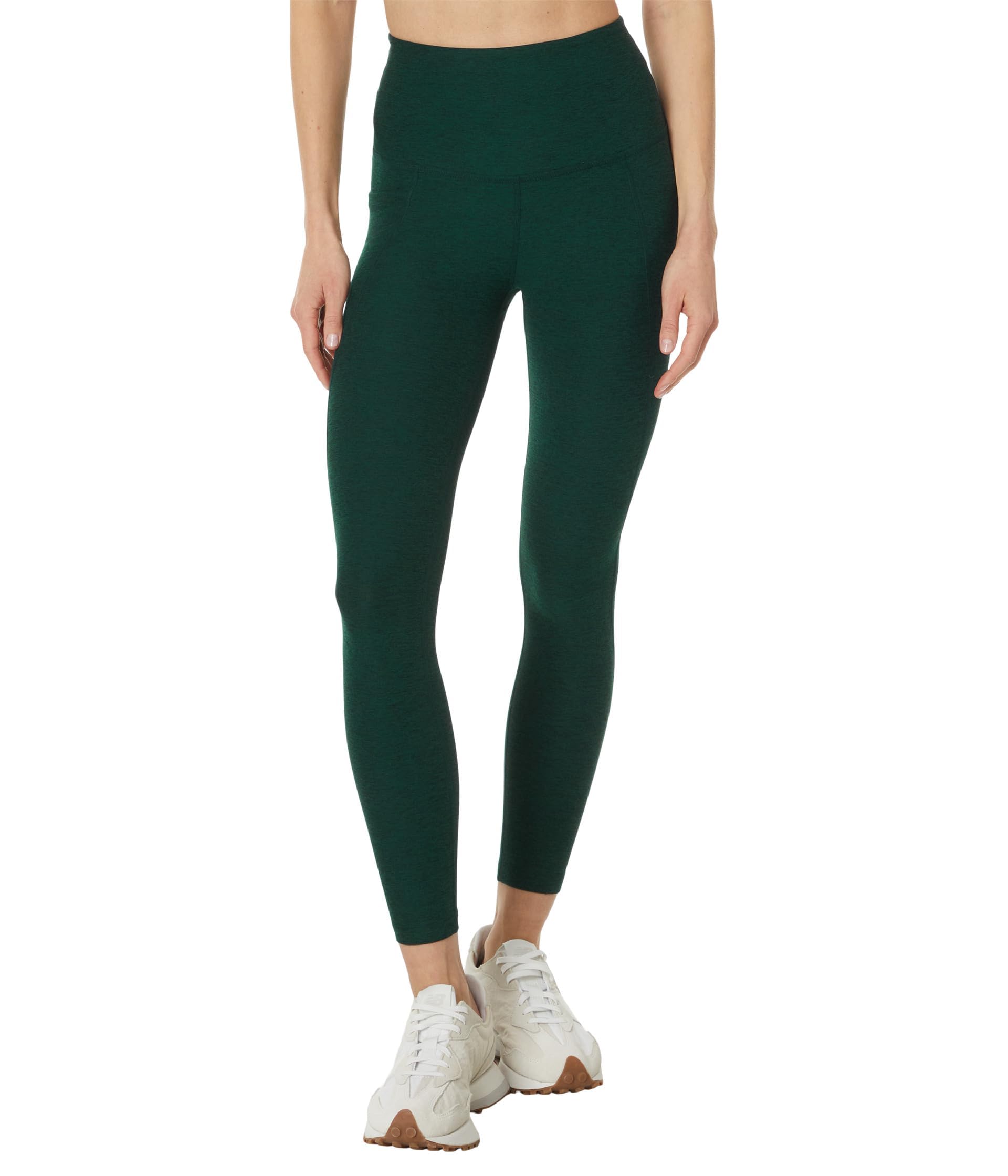Beyond YogaWomen's Spacedye Out of Pocket High-Waisted Midi Legging
