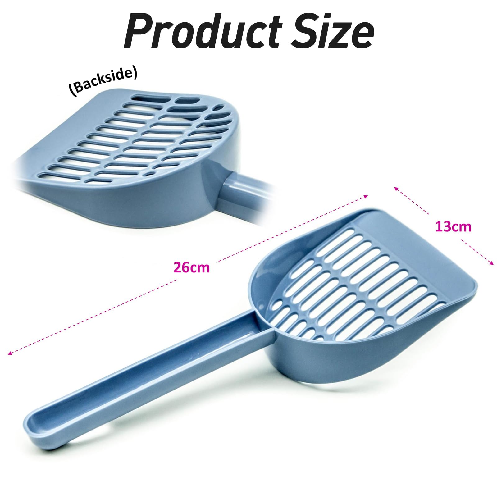 2 Strong Cat Litter Scoop - Image 2