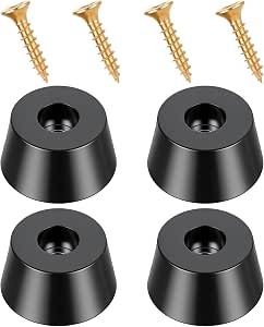 4-Pack Rubber Foot for Subwoofers and Audio Equipment