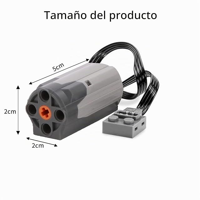 Foto 5 de 6 de Para Lego M Motor 8883 para bloques de construcción ensamblados eléctricos accesorios de juguete Motor…
