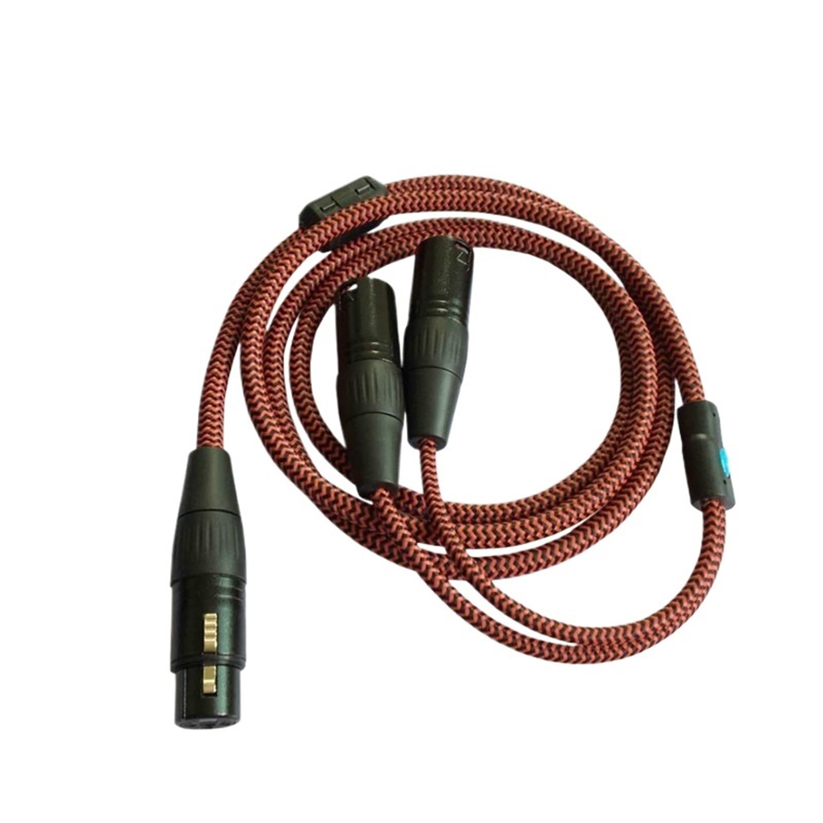 Cavo Audio Splitter for Amplificatore Mixer Microfono XLR Doppio XLR Femmina a 3 Pin a 2 XLR Maschio(3m)
