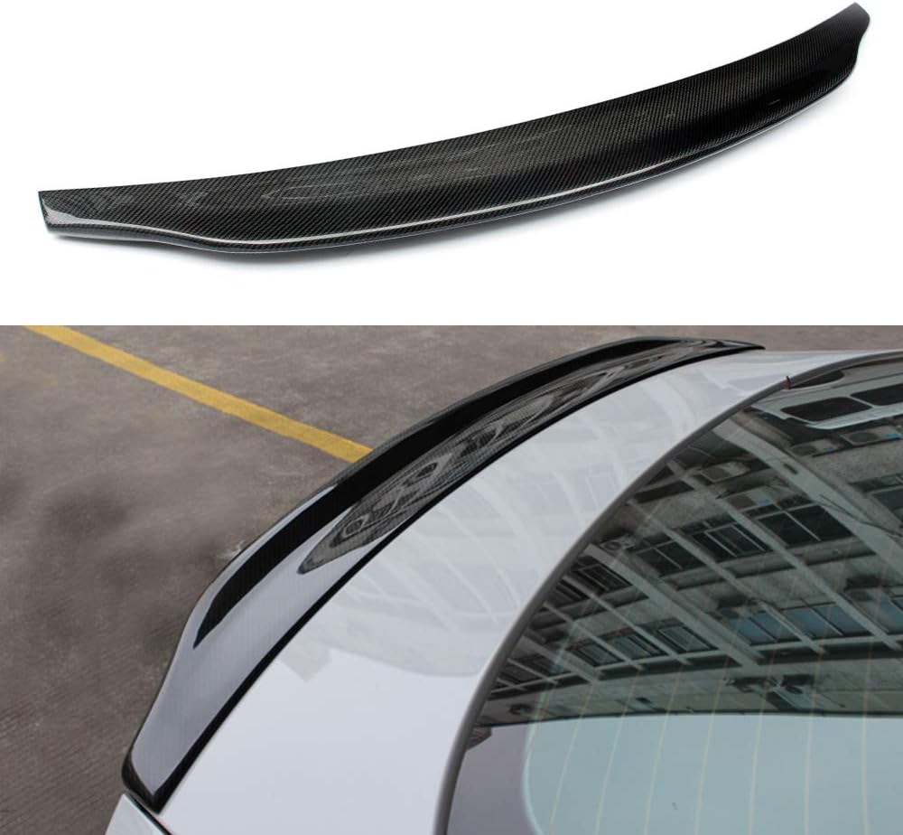for Audi A5 Sportback B9 2018-2025 Carbon Fiber Rear Trunk Lip Spoiler (Type A)