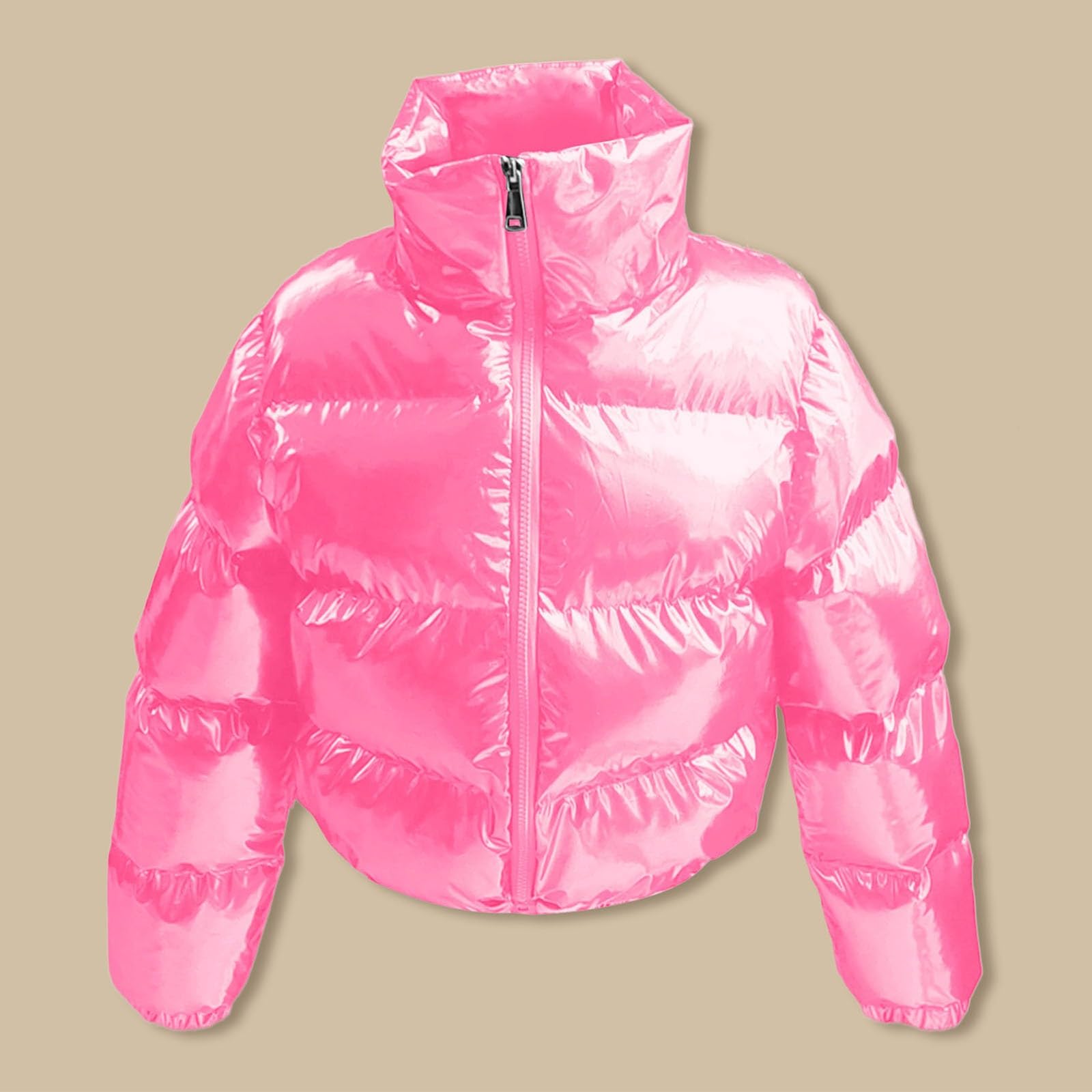 Abrigo y chaqueta de invierno para niñas, abrigo acolchado para niños, suave, grueso y aislante, ropa de invierno para niñas en climas fríos, con capucha de piel sintética, bolsillos, cremallera.