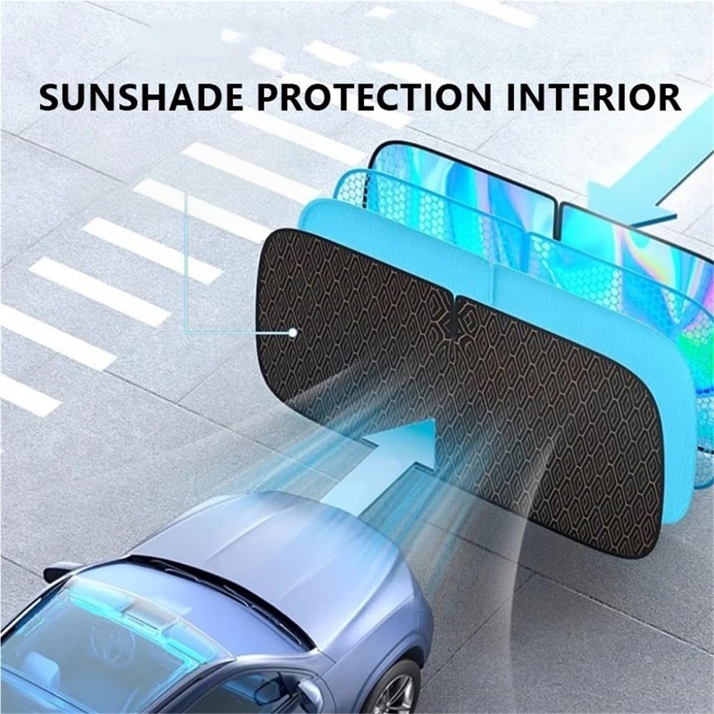 Copri Cruscotto Pannello Parasole Per Auto Parabrezza Pieghevole Protezione Per Finestrino Anteriore Per Isolamento Termico