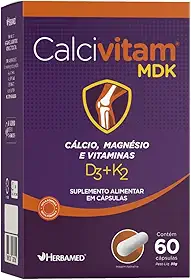 Calcivitam 600mg 60 Cápsulas - Herbamed, Herbamed