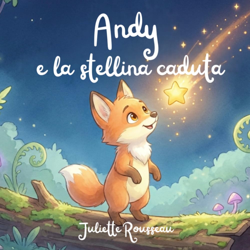Andy e la stellina caduta: Una favola illustrata per scoprire e gestire le emozioni (Le avventure di Andy la piccola volpe)