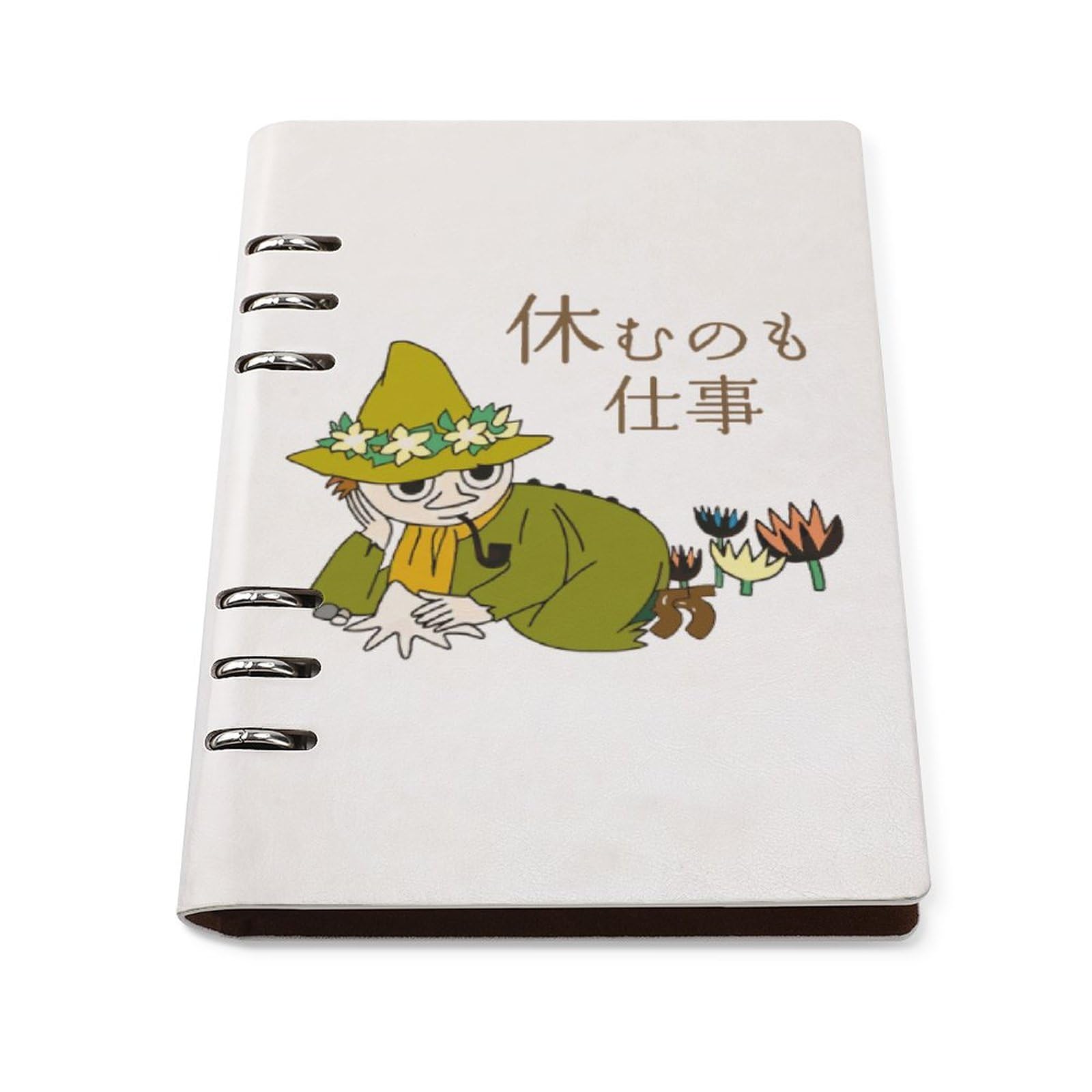 グクミン、ノート Amazon.co.jp: バインダーノート ムーミン スナフキン