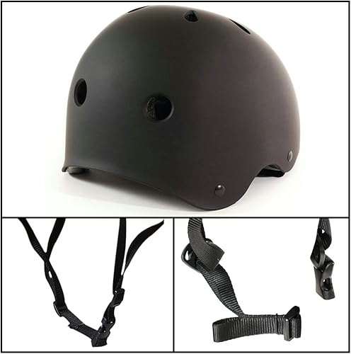 Miniatura 3 de Casco de bicicleta de monopatín con doble certificación para jóvenes, bicicleta para adultos, patinaje, patinaje en línea, casco de patinaje en línea