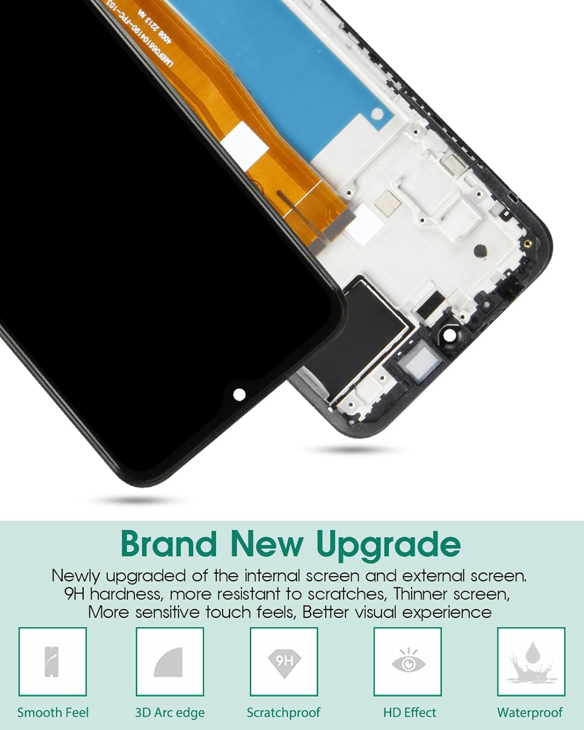 for Nokia TA-1448 Screen Replacement for Nokia G400 LCD Screen Replacement Display for Nokia G400 5G Touch Screen Digitizer Assembly Replacement with Frame TA-1530 TA-1476 N1530DL