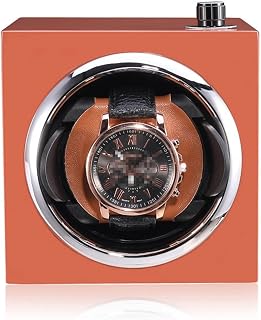 Enrollador de Reloj Enrollador de Reloj Reloj mecánico Multicolor Reloj de Cuerda automática Agitador de medidor sin Cubierta para Seguridad (Color: Marrón Tamaño: 0) (Marrón)