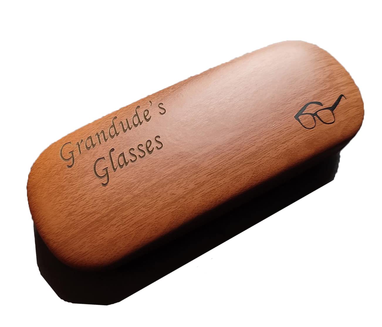 PerGiftPersonalised Glasses Case with Custom Text – Engraved Gift for Him or Her – Protective, Stylish & Unique Eyewear Holder
