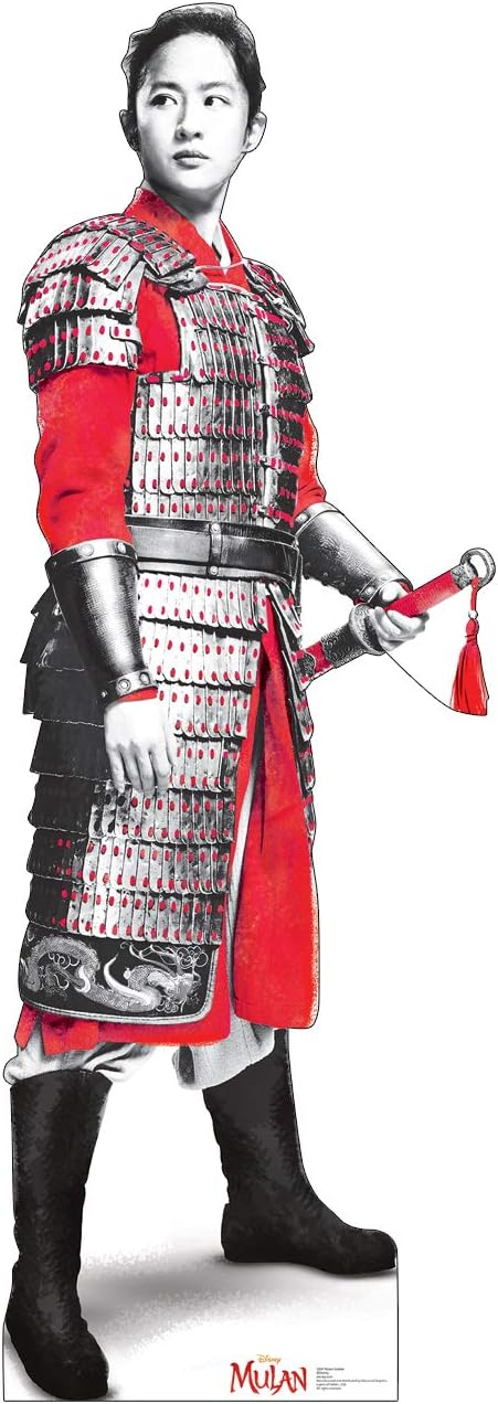 Cardboard People Mulan as Soldier Life Size Cardboard Cutout Standup - Disney's Mulan (2020 Film)