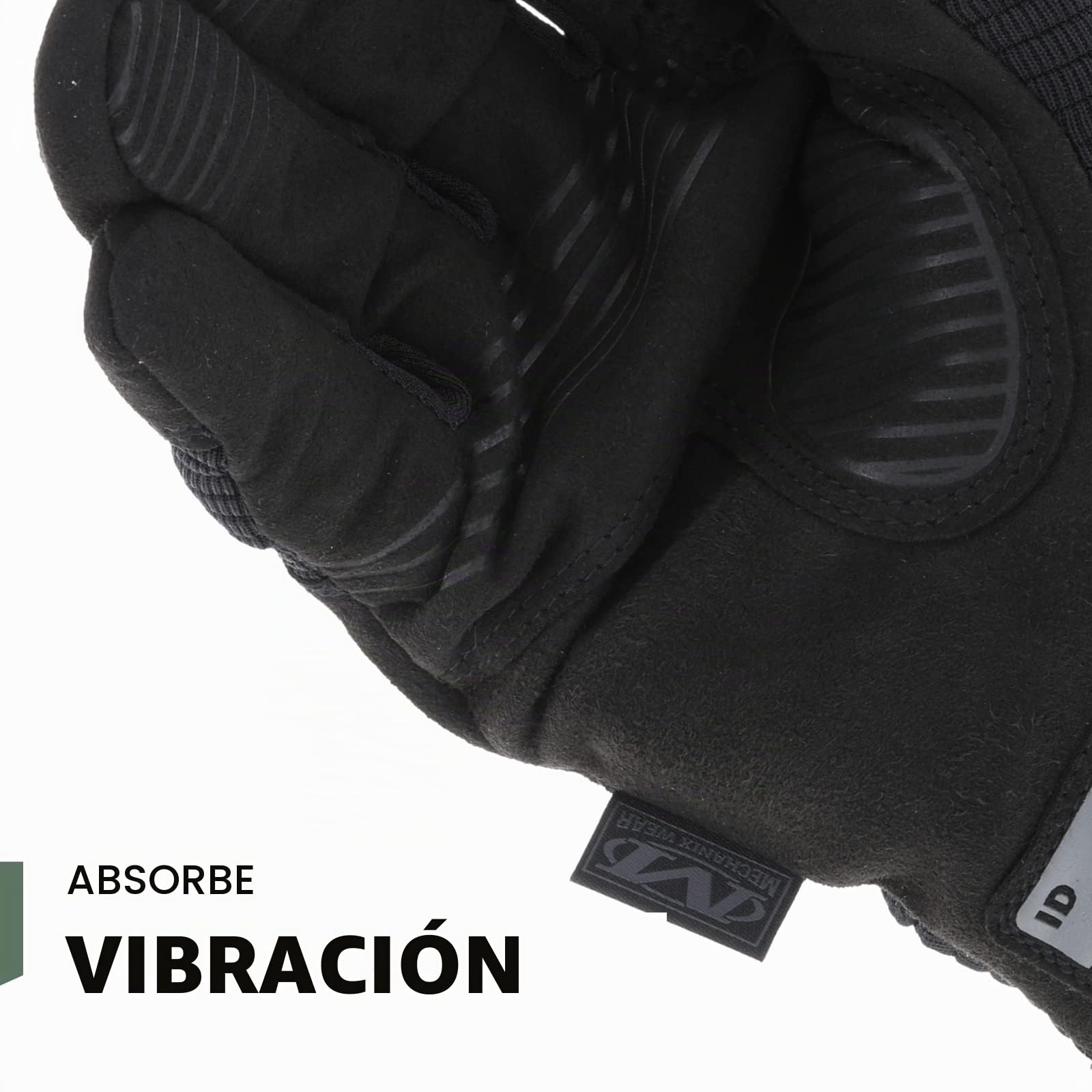 Mechanix Wear - M-Pact 3 Covert Guantes (Large, Negro)