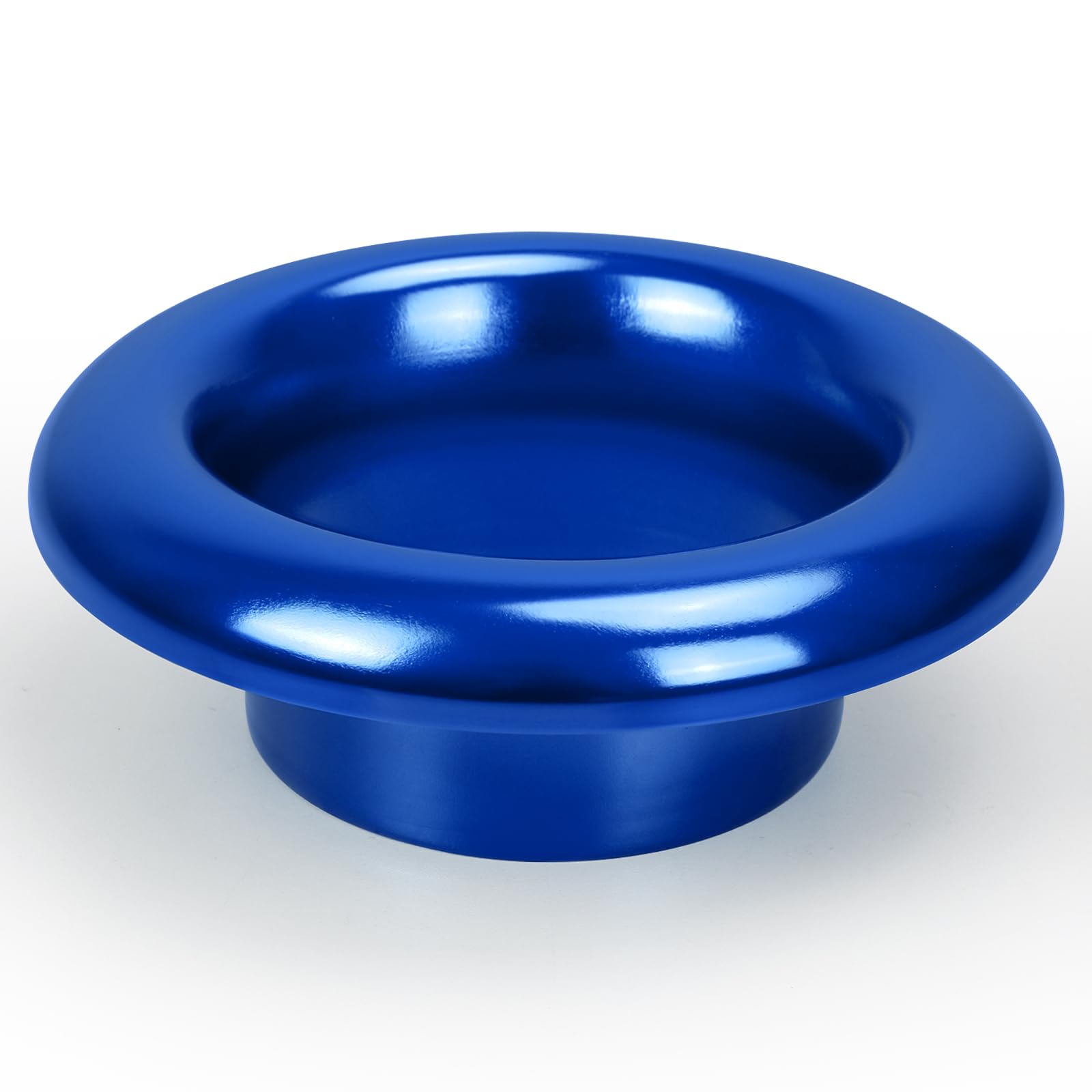 Velocity Stack Adapter, Aluminum Decorative Air Intake Turbo Guard 4 Inch Air Inlet Stack- Blue