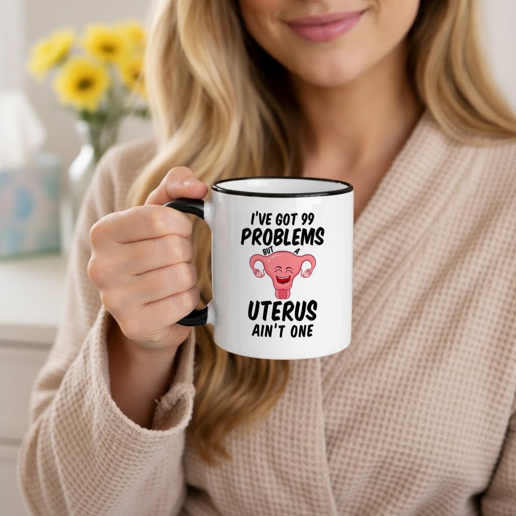 Casitika Hysterectomy Recovery Gifts. 11 Oz Funny Mug For Post Uterus Surgery Gift. Get Well Hysterectomy Gifts For Women. (Problems)