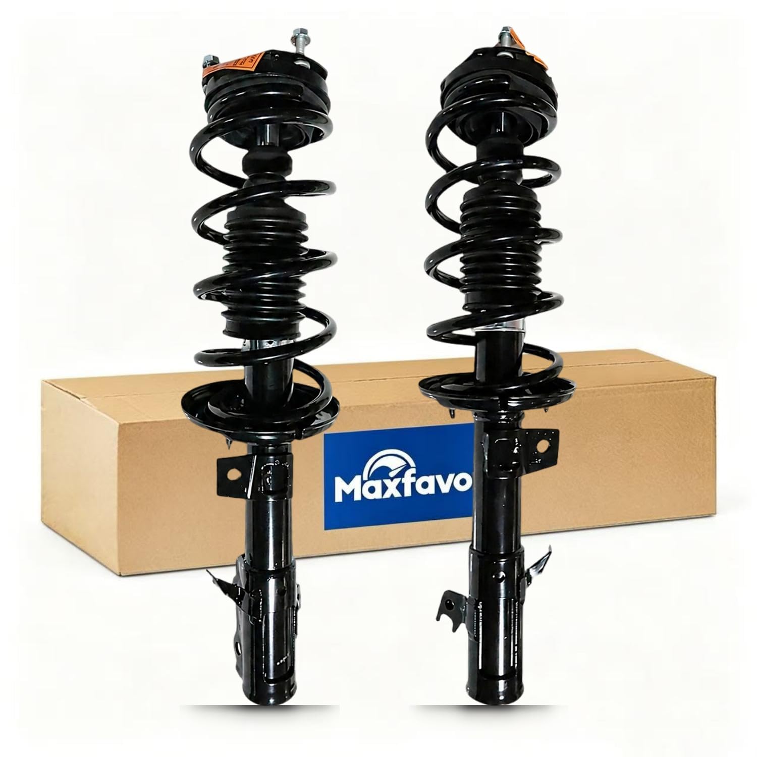 Maxfavor Pair Front Complete Struts Assembly Fit for Ford Fiesta 2014-2019