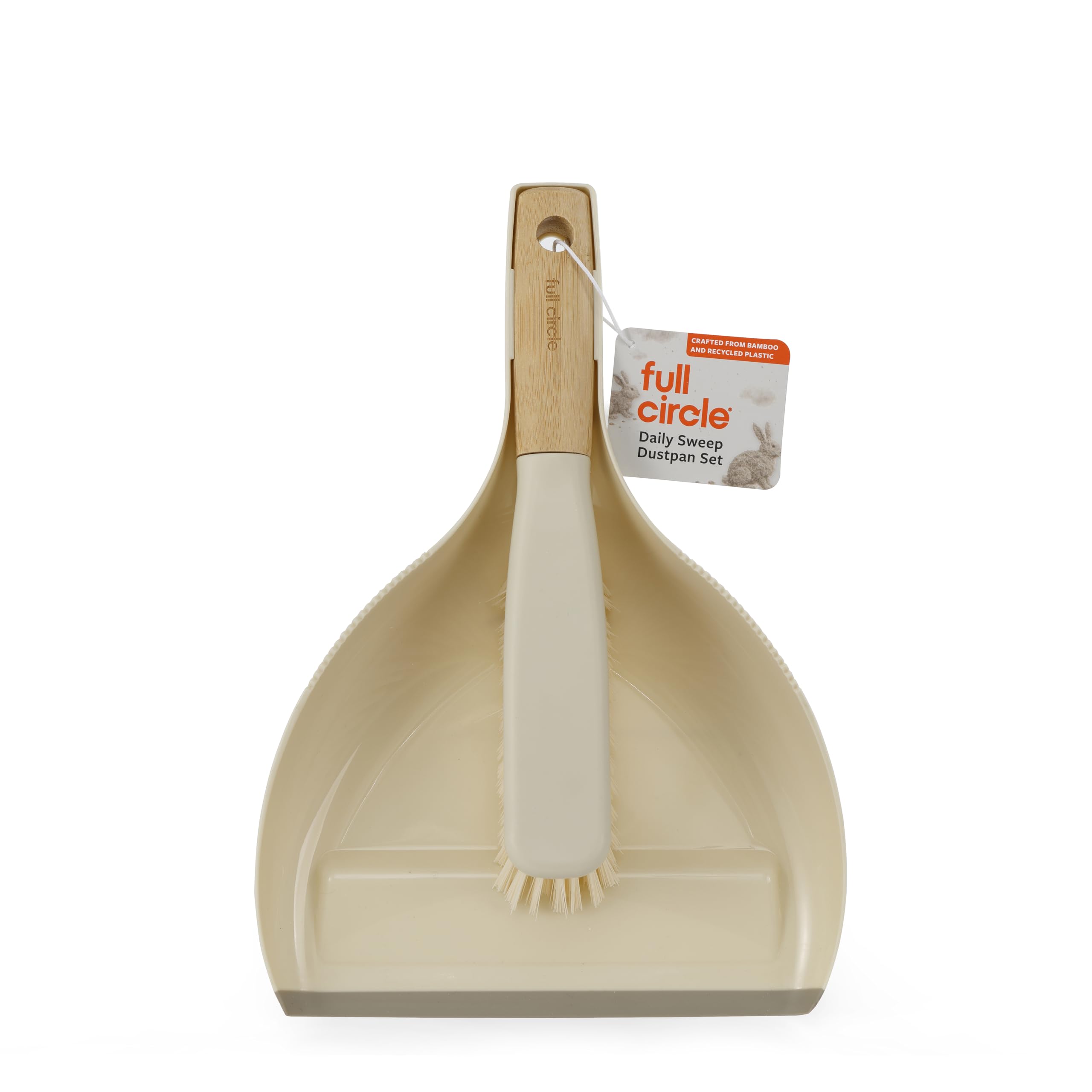 Pelle et brosse ramasse-miette compacte avec peigne de nettoyage intégré
