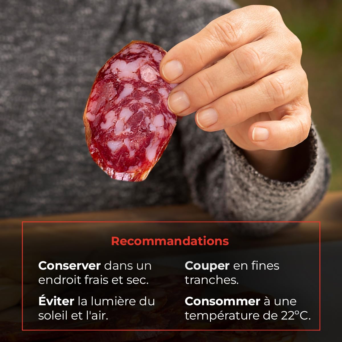 Salchichón Cular Ibérique - Salaison Traditionnelle - Porcs Ibériques - Convient aux Coeliaques - 1,10 – 1,30 KG - EIbérico