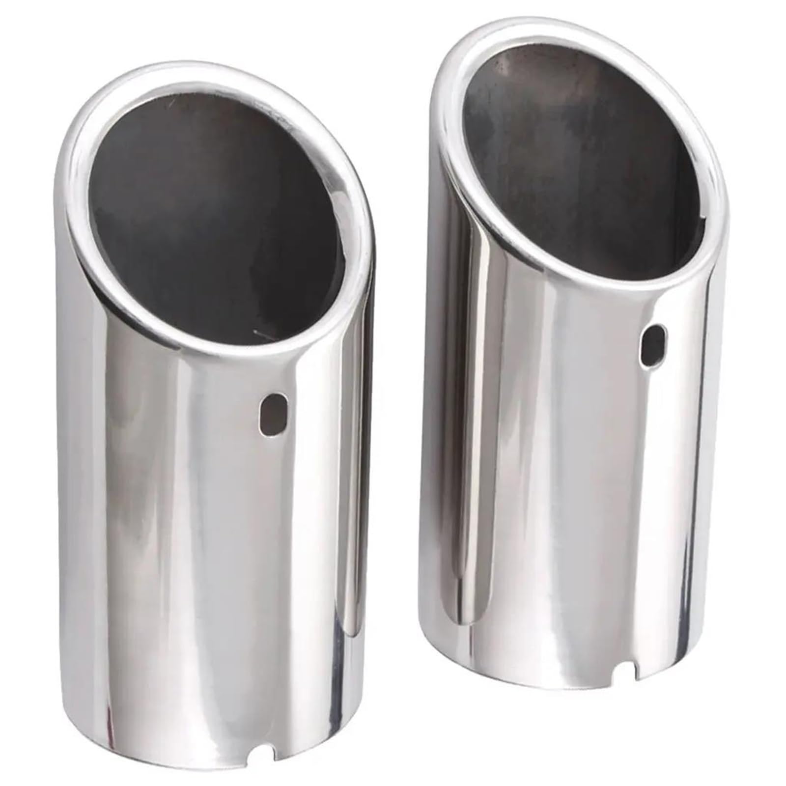 Silencieux d'échappement double sortie chrome Jetta 6 embouts auto - 7