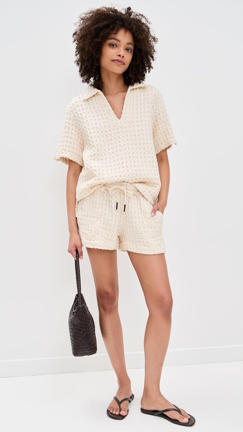 OAS Women's Drizzle Waffle Shorts - Image 5