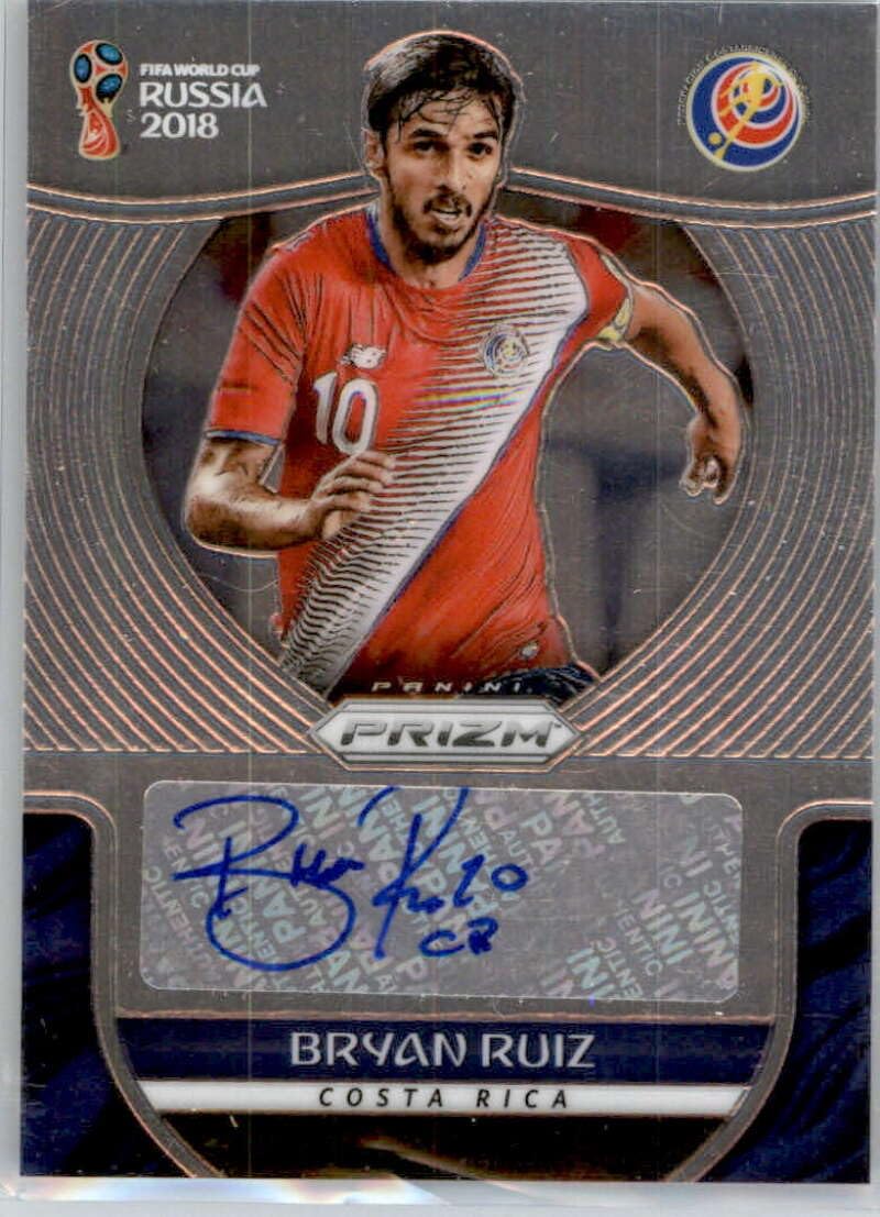 Amazon.com: 2018 Panini Prizm World Cup Signatures #58 Bryan Ruiz