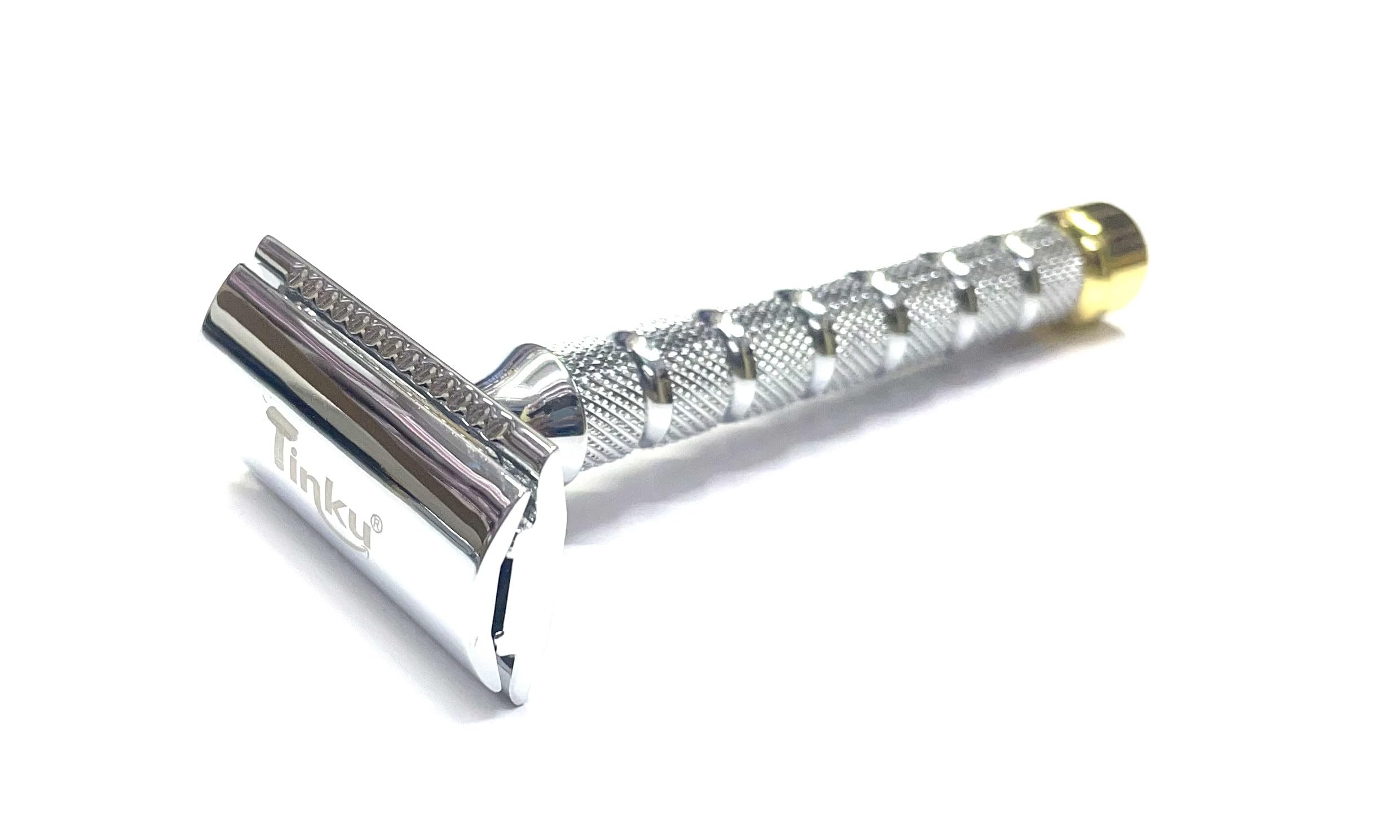 Double Edge Brass Safety Razor (T9001-CC) Close Comb