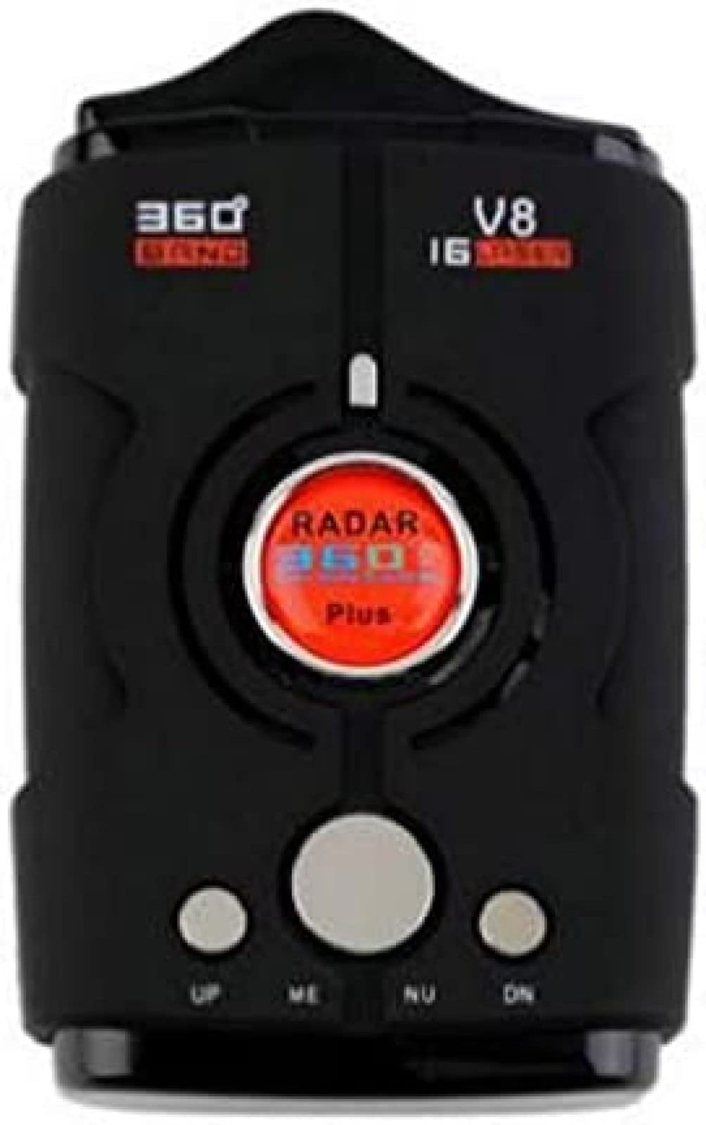 Volu Détecteurs De Radar Radar De Voiture V 8 Mesure De La Vitesse Détecteur De Caméra D'alarme 16 Bandes Détection Vocale À 360 Degrés Détecteur De Voiture V8 Identification Précise,Hilarious123