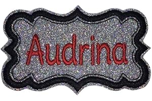 Custom Embroided Iron On Name Tag
