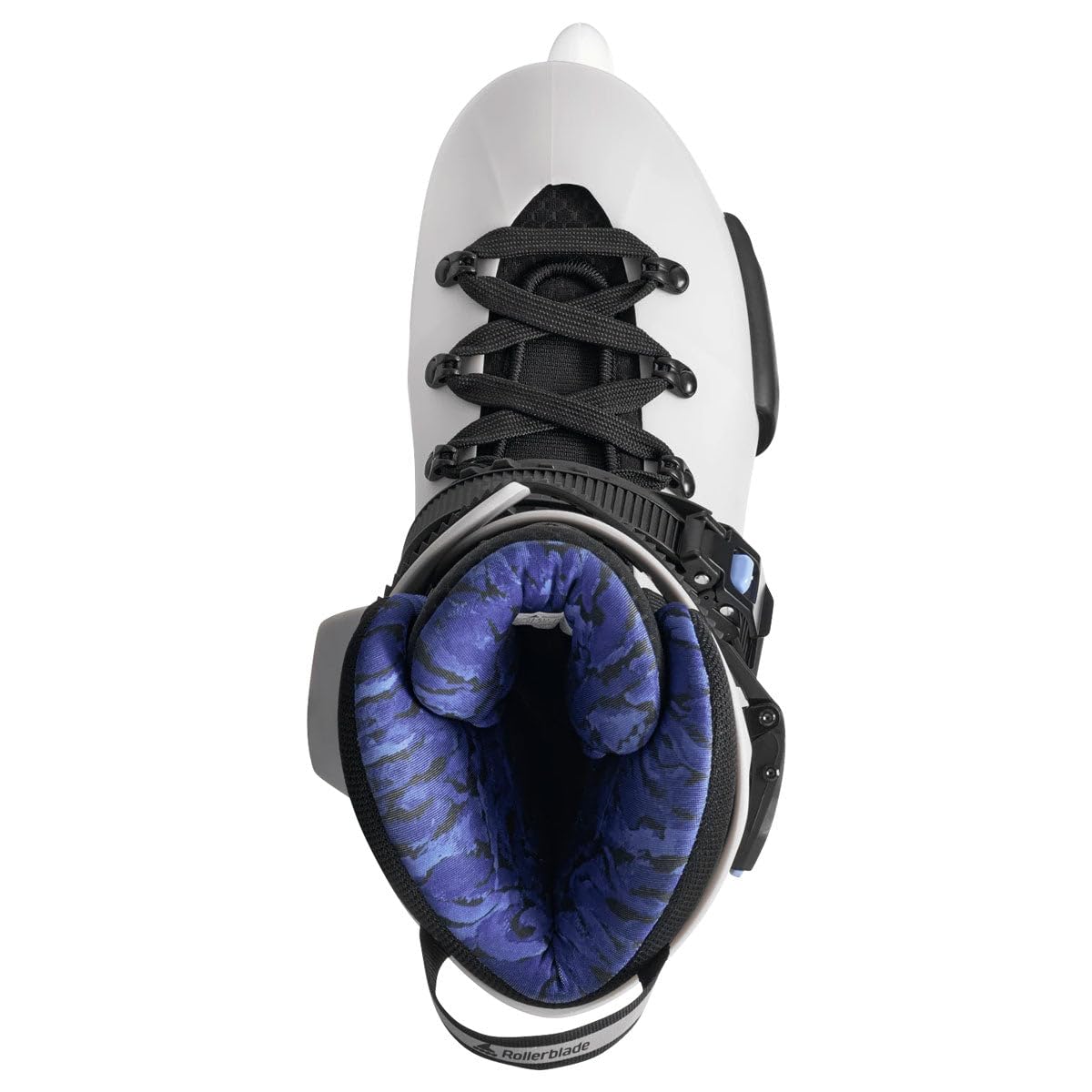 Rollerblade Patines en Línea Freeskate Twister XT - Máximo Control Urbano y Ajuste Preciso - Bota Rígida, Guía de Aluminio y Ruedas 80mm - Gris Claro/Violeta