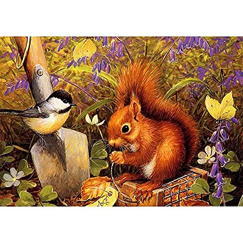 Rompecabezas de maderaardilla-5000Piezas Rompecabezas de madera, piezas únicas de rompecabezas, desafiantes juegos de rompecabezas de madera para la noche de juegos familiares, regalo de idea Regalo