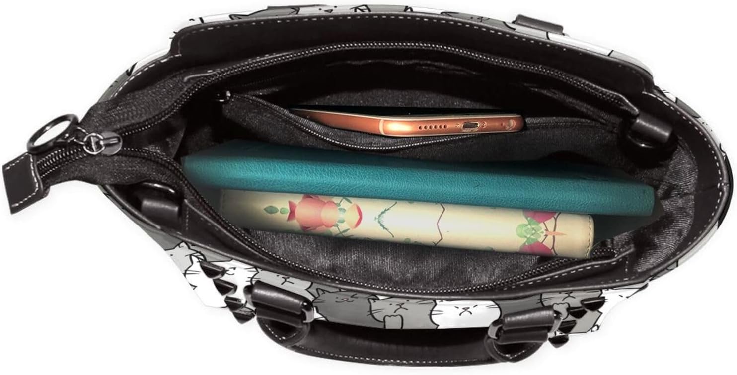 [RFSHOPD] ショルダーポーチ かわいい 猫 ネコ柄 ワンショルダー トートバッグ ハンド 斜め掛けバッグ レディース PUレ