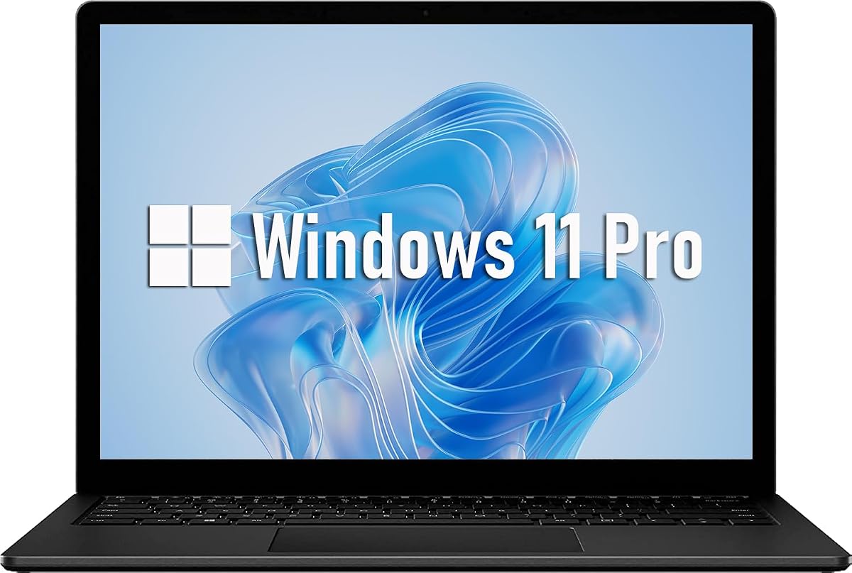 Microsoft Surface Laptop 4 Computadora portátil con pantalla táctil PixelSense de 13,5", Quad-Core i5-1145G7 hasta 4,4 GHz, 16 GB DDR4, 256 GB SSD, teclado retroiluminado, Windows 11 Pro, negro (renovado)