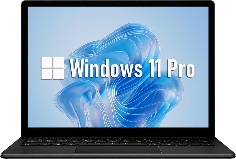 Microsoft Surface Laptop 4 Computadora portátil con pantalla táctil PixelSense de 13,5", Quad-Core i5-1145G7 hasta 4,4 GHz, 16 GB DDR4, 256 GB SSD, teclado retroiluminado, Windows 11 Pro, negro (renovado)