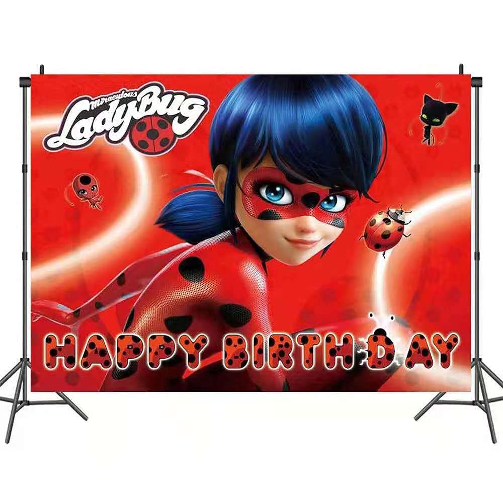 Buy Miraculous Ladybug Birthday Party Supplies Decorations Photo Studio