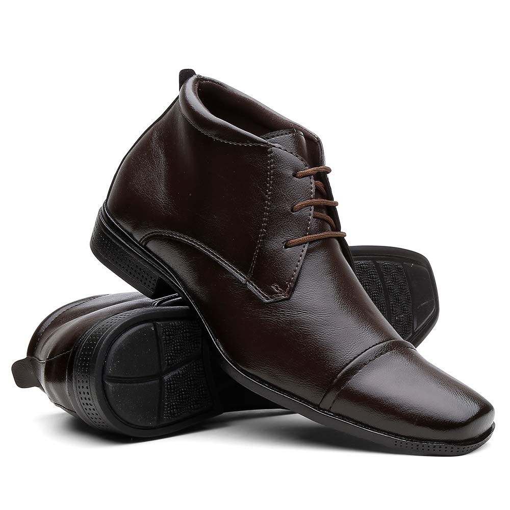 Sapato Social Masculino Cano Médio Em Couro Confortável em promoção! Veja a oferta e mais achadinhos de Botas & Coturnos Masculinos 6 Hoje é o melhor dia para comprar Sapato Social Masculino Cano Médio Em Couro Confortável com aquele preço maroto! Promoção! Aproveite a oferta! 6