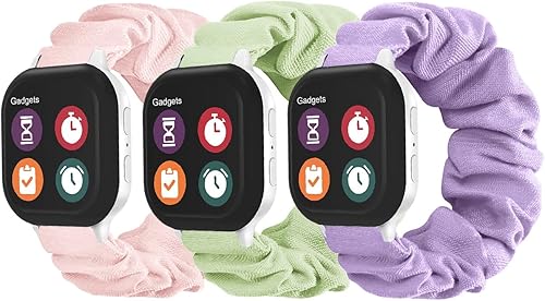 NewJourney Paquete de 3 bandas elásticas compatibles con Gizmo Watch 321 y Gabb Watch 321 y SyncUP para niños, suave y bonita pulsera de tela NewJourney Paquete de 3 bandas elásticas compatibles con Gizmo Watch 321 y Gabb Watch 321 y SyncUP para niños, suave y bonita pulsera de tela