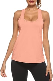 Women Mesh Backless Tank Women's Open Back Workout Tops Yoga Stretchy Vest Racerback Tank Tops Breathable Functional Shirt Women Yoga Tank Top Women Running Tank Tops for Yoga Workout Running
