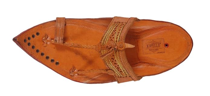 JOPELLE Unisex Orange Kolapuri Chappal/Leather Slipper/Slippers kolapuri  Design/Unisex Slippers Footwear kolapuri/kolapuri Slippers : Amazon.in:  Shoes u0026 Handbags